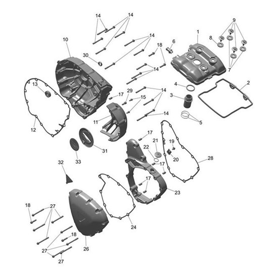 Bild von Bolt, Flanged, M6 x 1