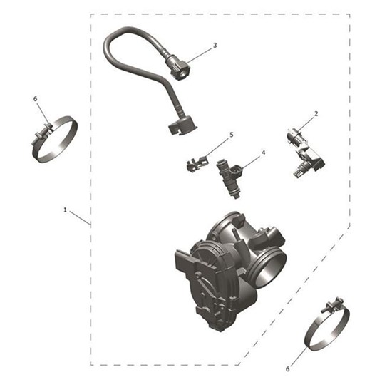 Bild von Bolt, Flanged, M6 x 1