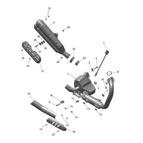 Bild von Bolt, Flanged, M8 x 1.25