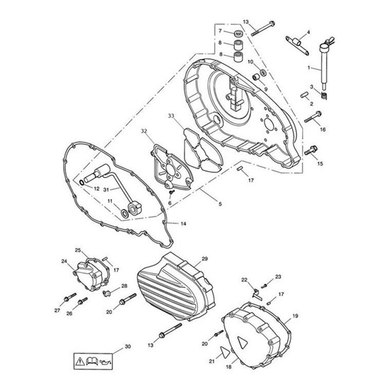 Bild von Bolt, HHF, Lghtd, M6 x 1.0 x 75, Slv