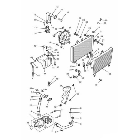 Bild von Bolt, HHF, Lghtd, M6 x 65, Slv