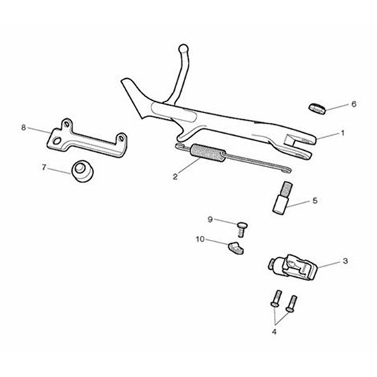 Bild von Bolt, Pivot, M10 x 1.25