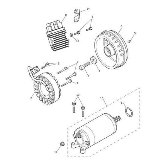 Bild von Bolt, RHHF, M6 x 28, Slv, Enc