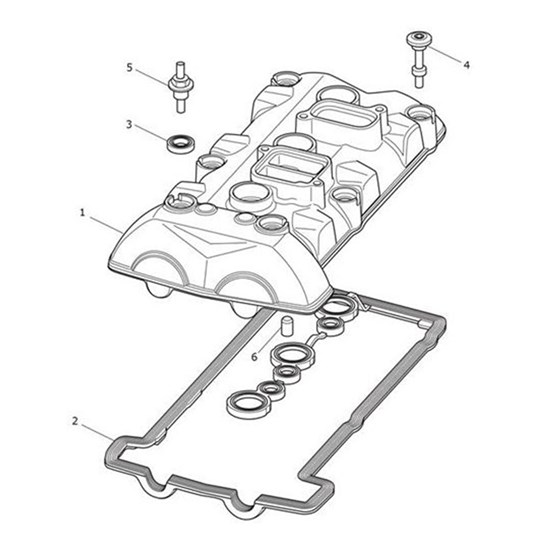 Bild von Bolt, Shld, M6 x 24, M5 Stud