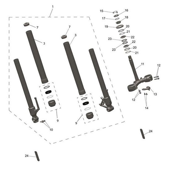 Bild von Bolt, Socket, M8 x 1.25