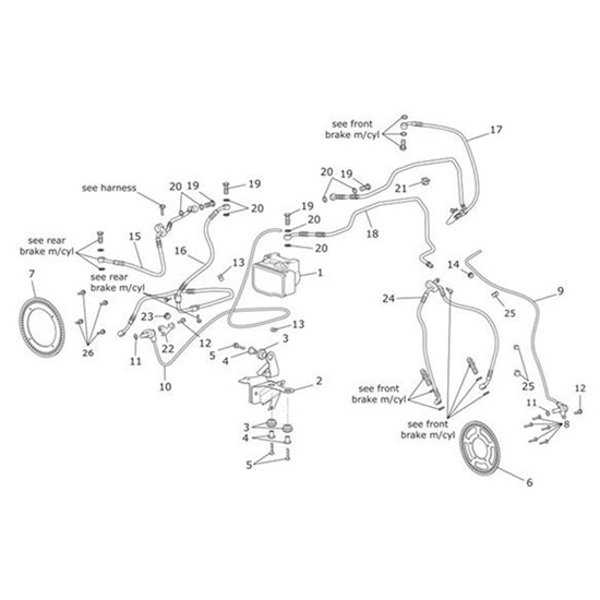 Bild von Bracket, ABS Module