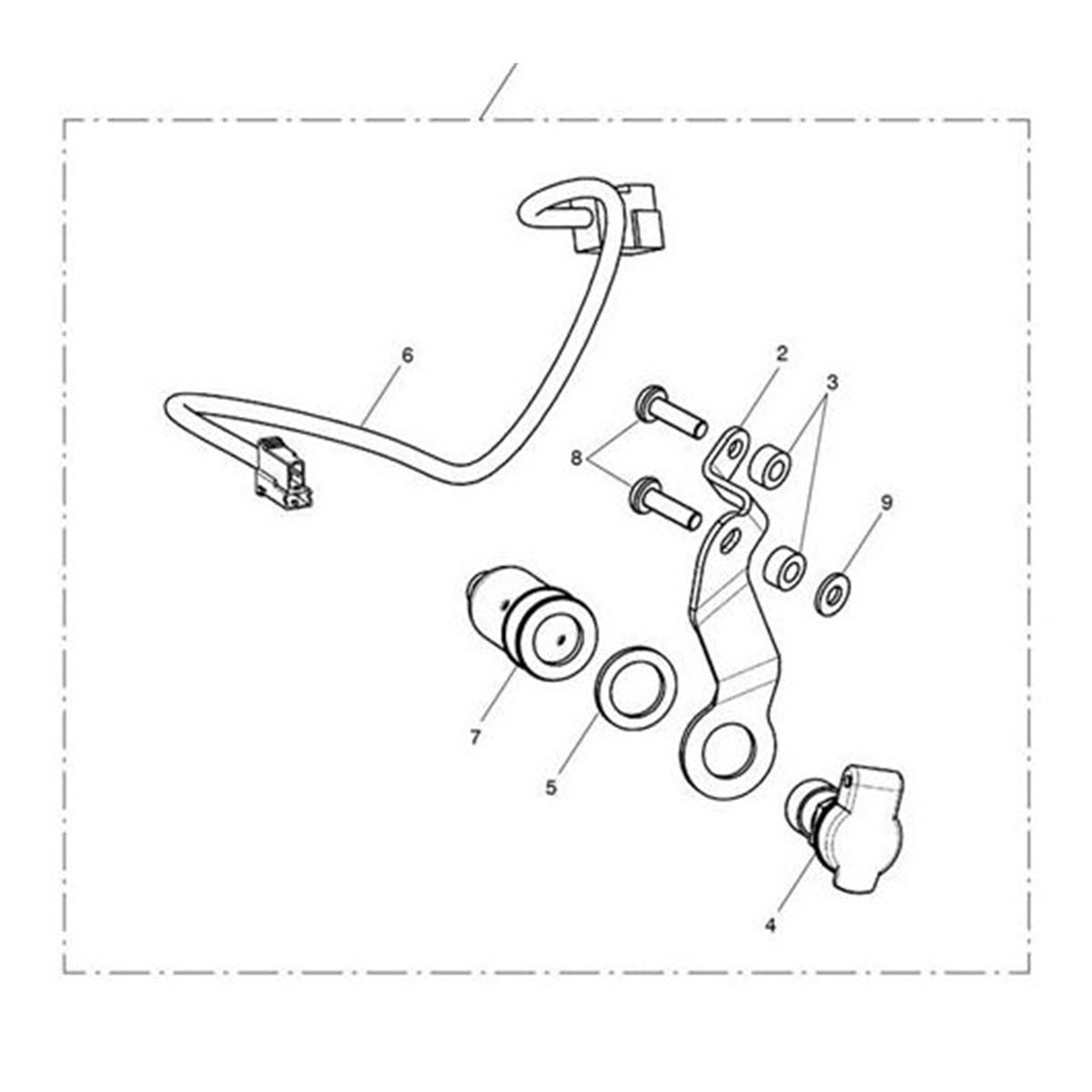 Picture of Bracket, Auxiliary Power Socket
