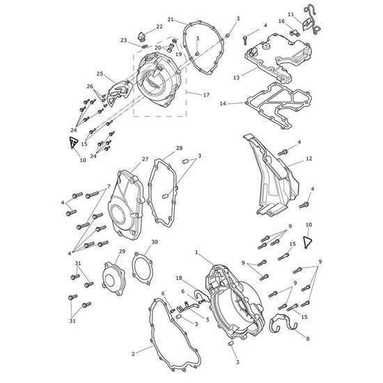 Bild von Bracket, Breather, Spares Kit