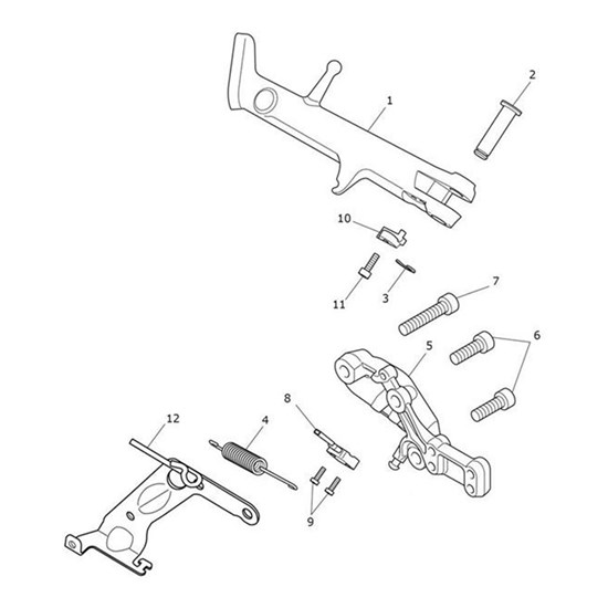 Bild von Bracket, Catbox, LH, Assy