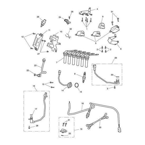 Bild von Bracket, ECM Assy