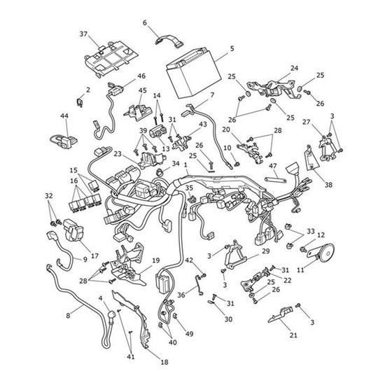 Bild von Bracket, ECU Mounting