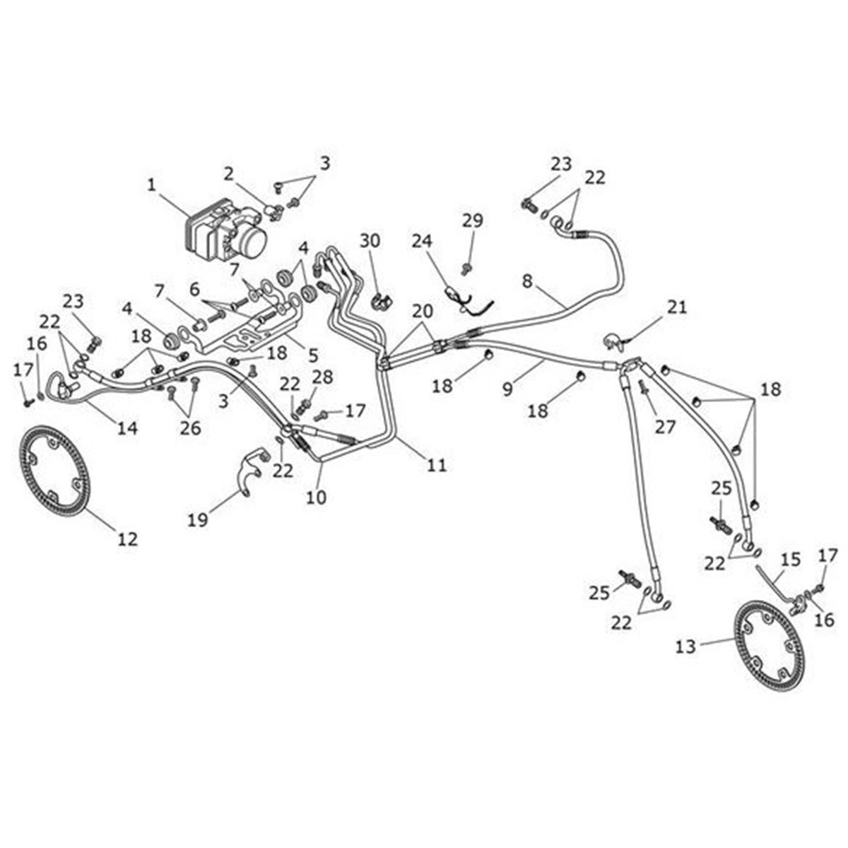 Bild von Bracket, Exaust Valve