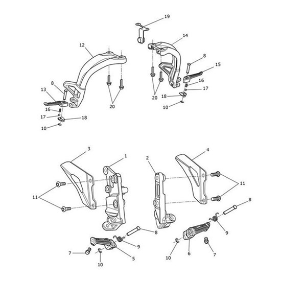 Bild von Bracket, Exhaust Mount