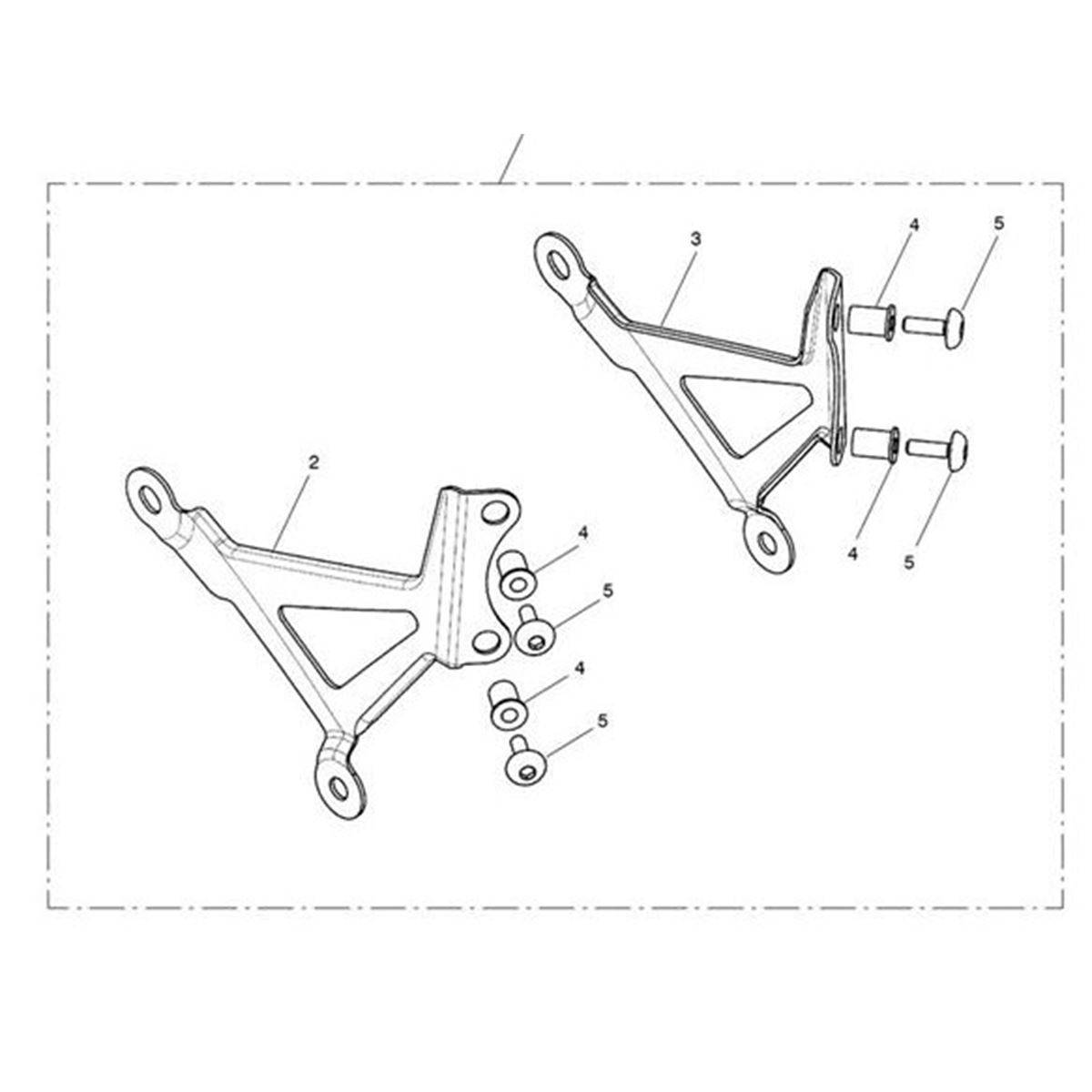 Picture of Bracket, Flyscreen, LH