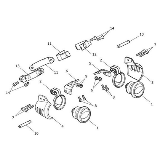 Bild von Bracket, Fog Lamp, RH