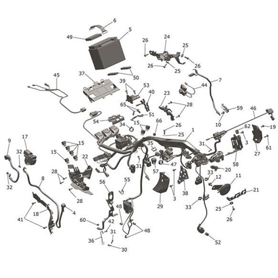 Bild von Bracket, Fusebox Moulding