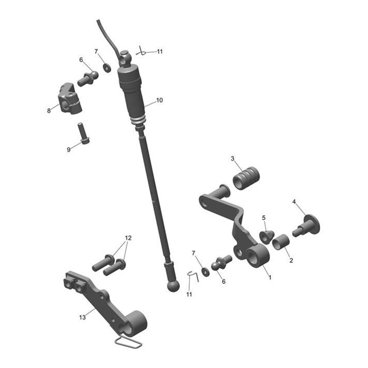 Bild von Bracket, Gearchange