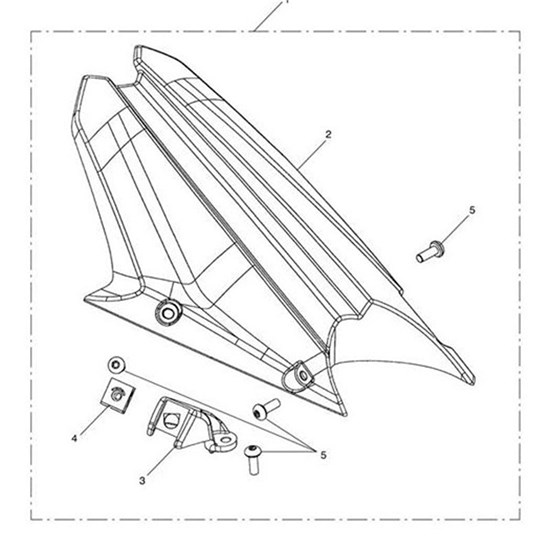 Bild von Bracket, Hugger Mount