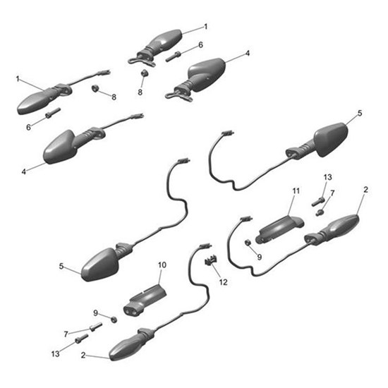 Bild von Bracket, Indicator, Front, LH