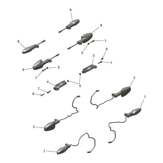 Bild von Bracket, Indicator, Front, LH
