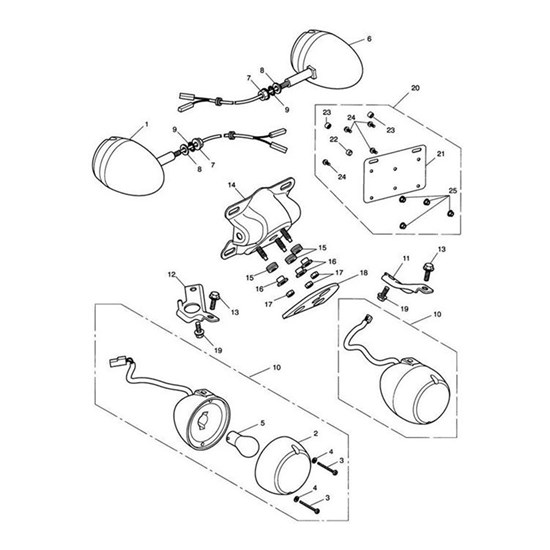 Bild von Bracket, Indicator, LHF