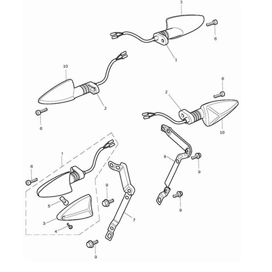 Bild von Bracket, Indicator, RHS