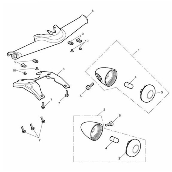 Bild von Bracket, Indicator Front