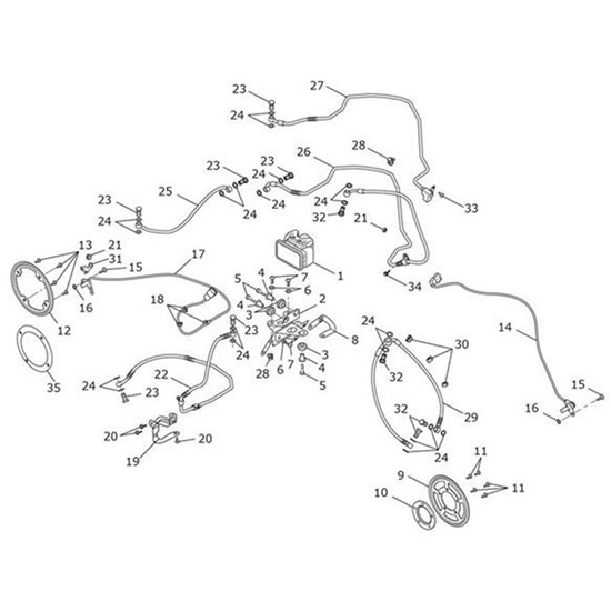 Bild von Bracket, Intermediate, ABS