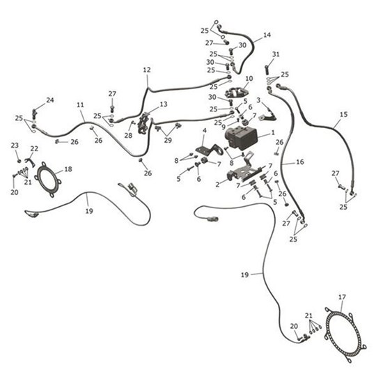 Bild von Bracket, Modulator, LH