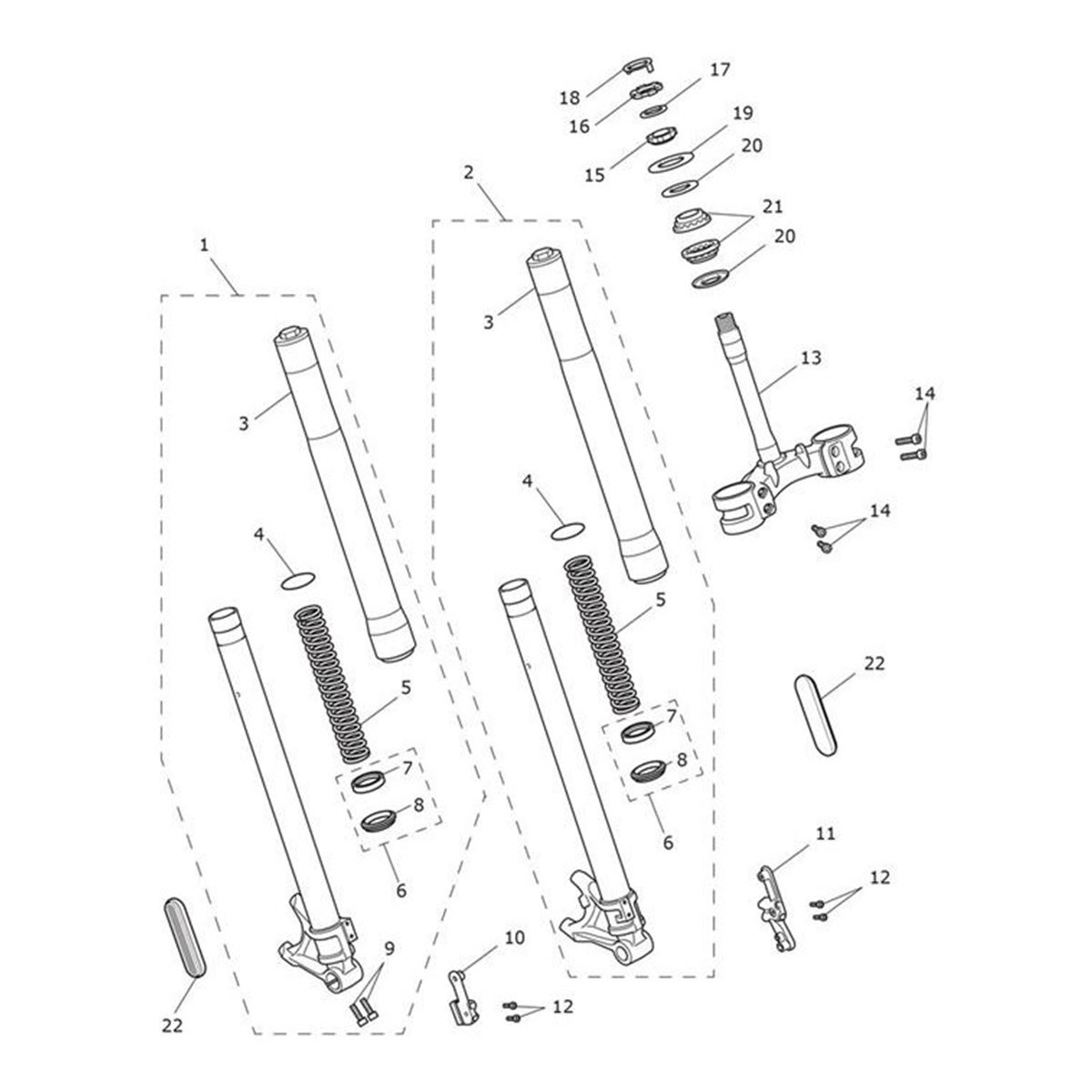 Bild von Bracket, Mudguard, RH