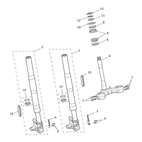 Bild von Bracket, Mudguard, RH