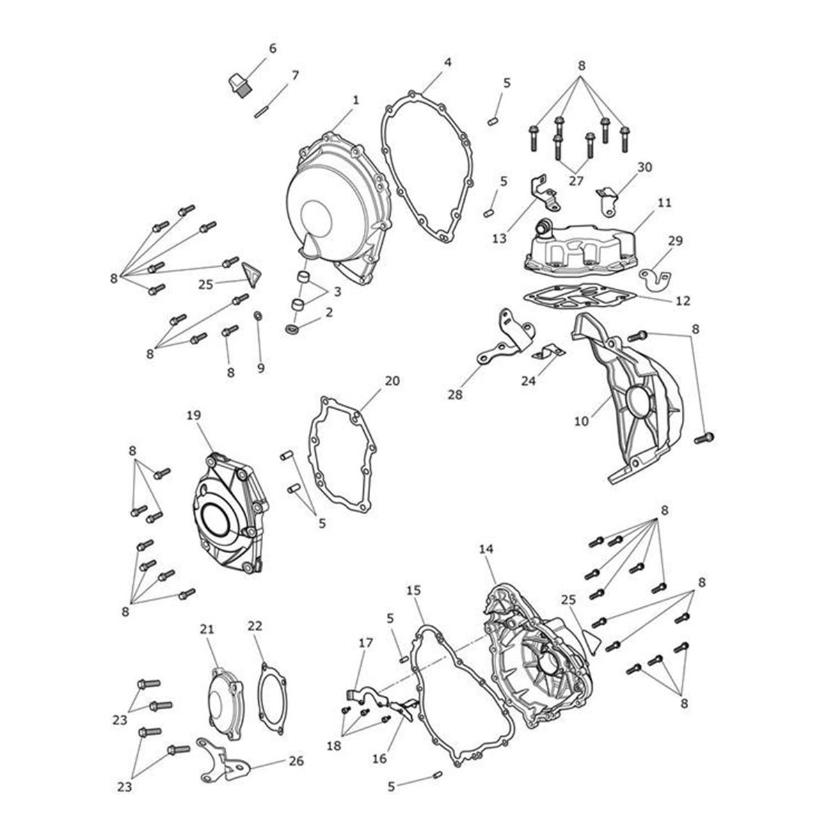 Bild von Bracket, O2 Connector, Primary