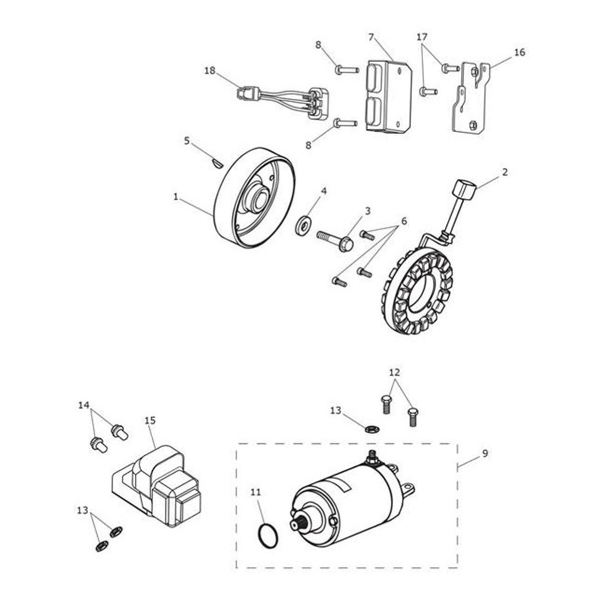 Bild von Bracket, Regulator Rectifier