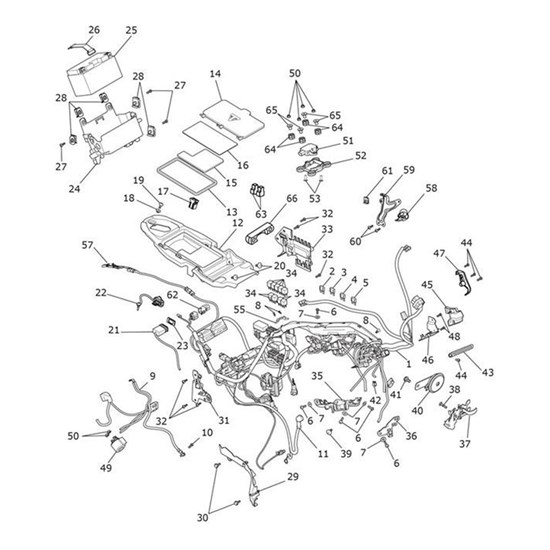 Bild von Bracket, Relays, Moulding