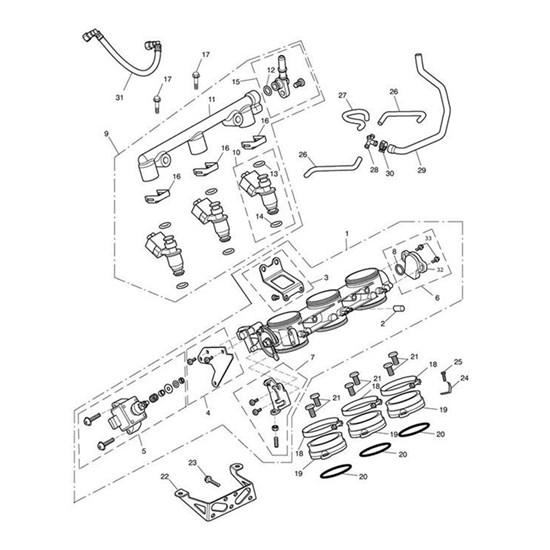 Bild von Bracket, Restrictor, 106PS