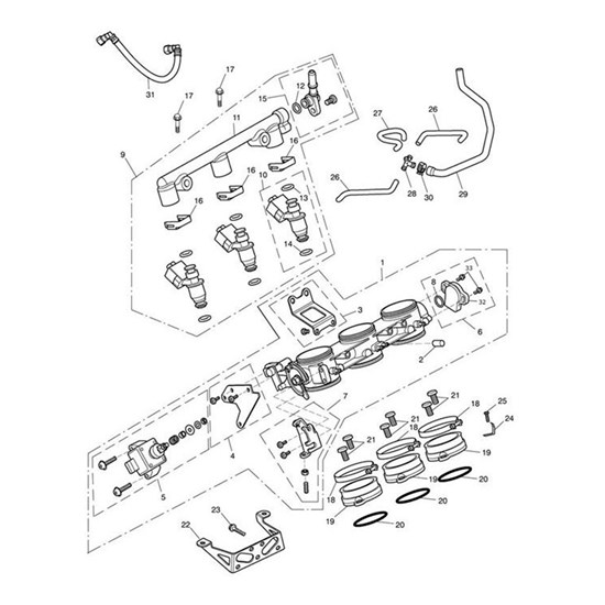 Bild von Bracket, Restrictor, 106PS