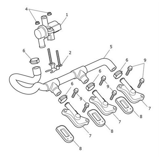 Bild von Bracket, SAI Solenoid