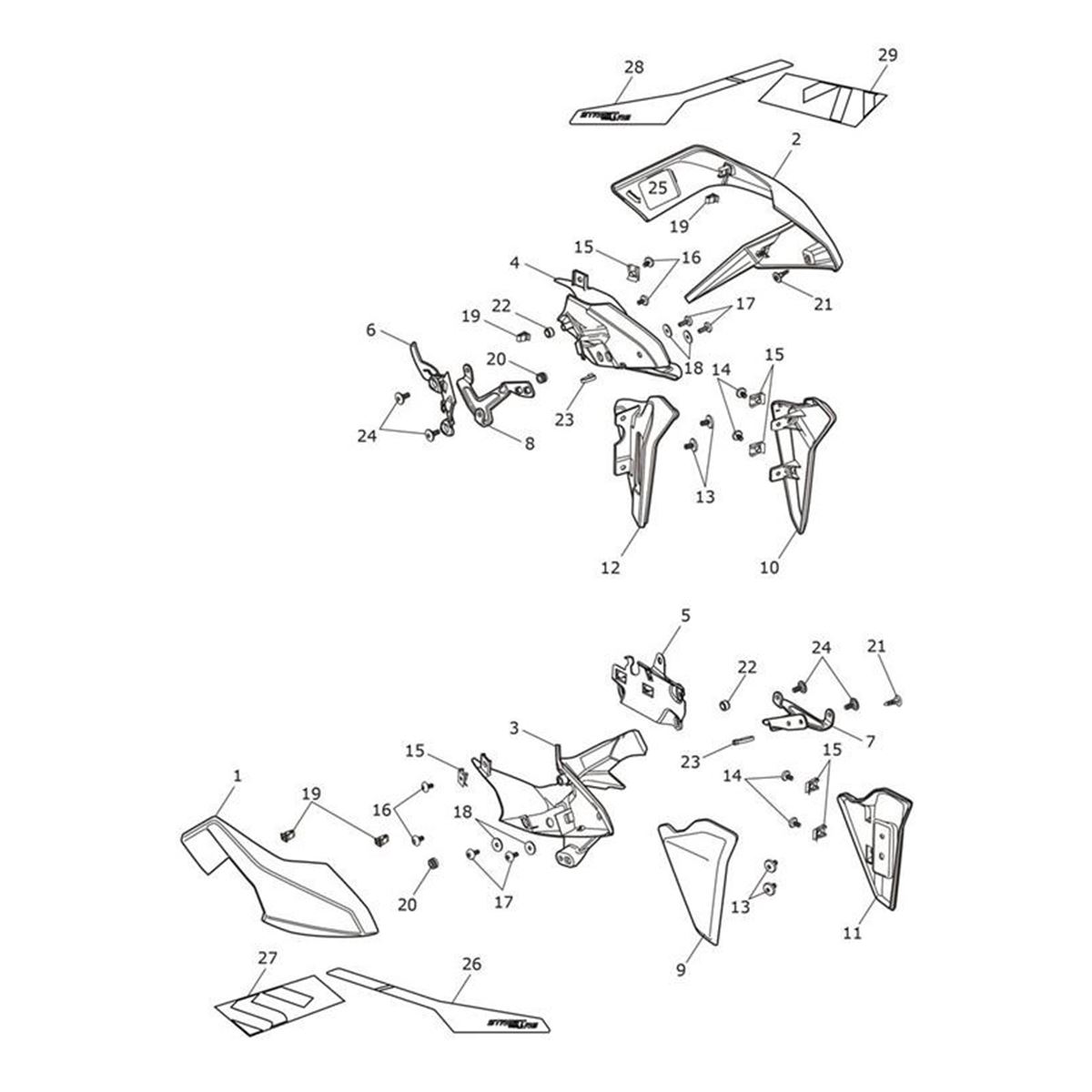 Bild von Bracket, Side Panel, LHS