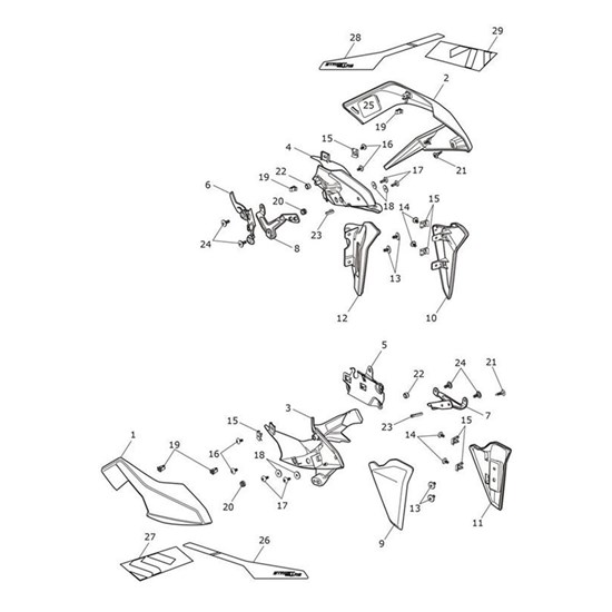 Bild von Bracket, Side Panel, LHS