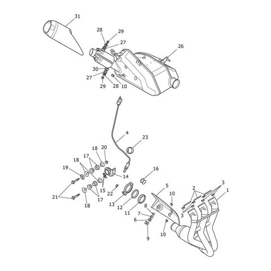 Bild von Bracket, Silencer Mount, Assy