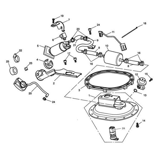 Bild von Bracket, Thermister