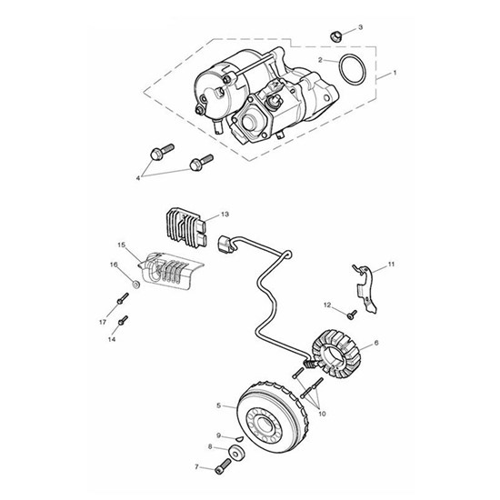 Bild von Bracket, Wire Retainer