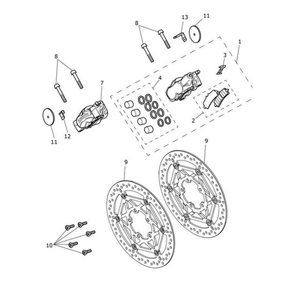 Bild von Brake Disc, Front, 310