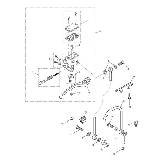 Bild von Brake Hose, Front