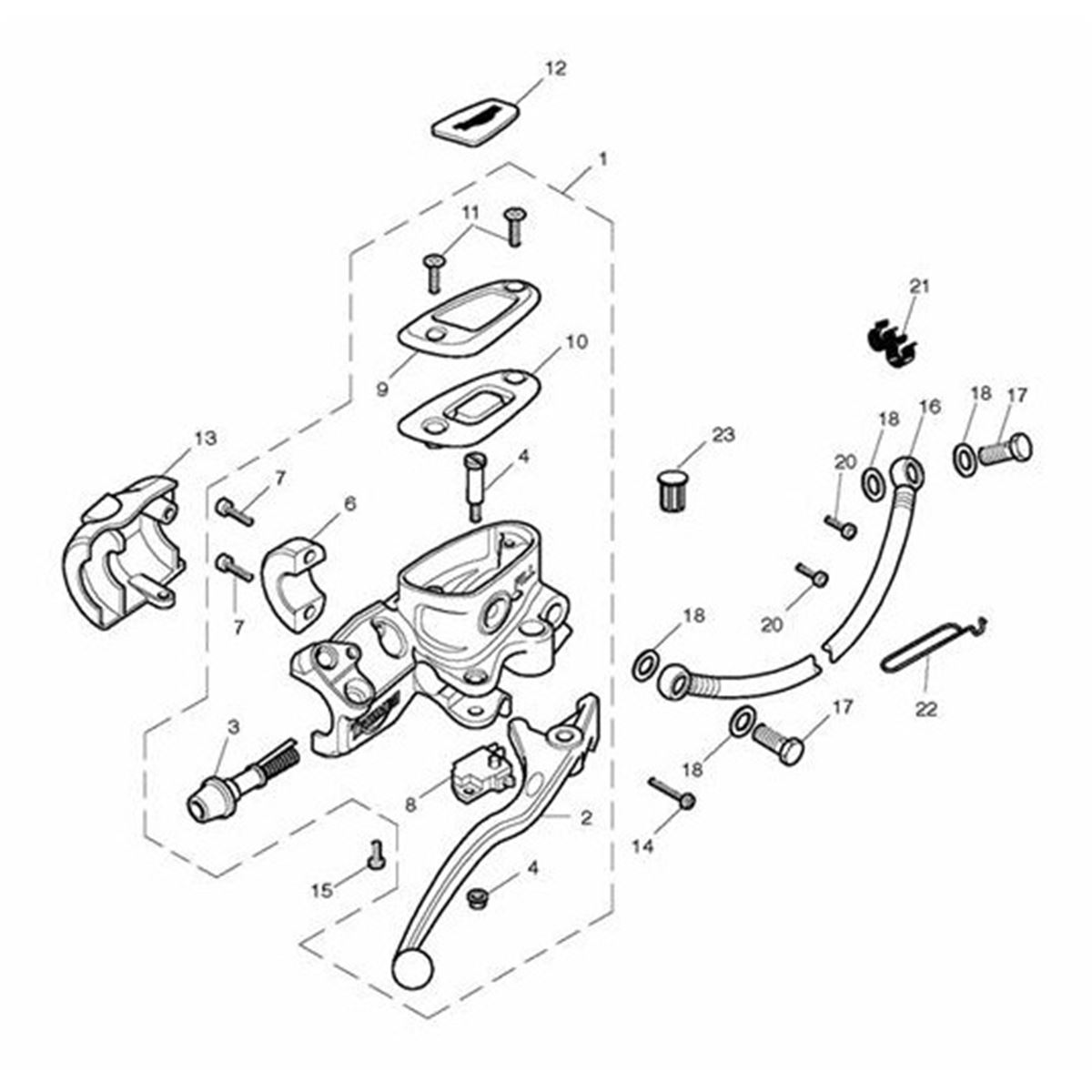 Picture of Brake Hose, Front