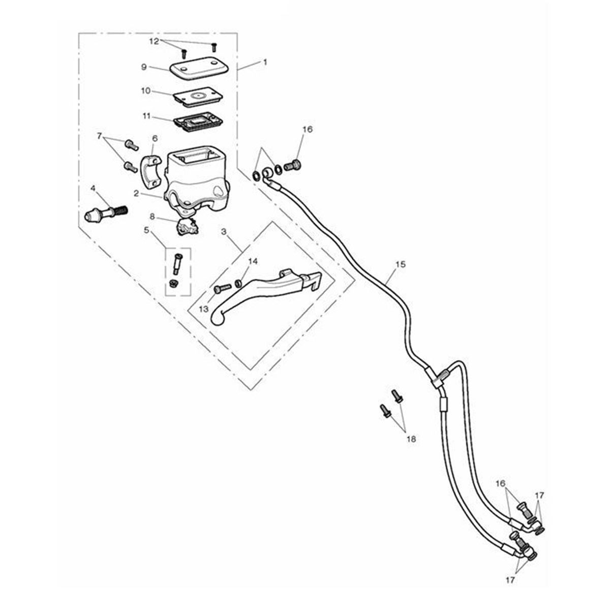 Picture of Brake Hose, Front