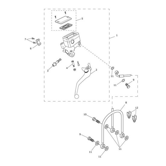 Bild von Brake Hose, Link