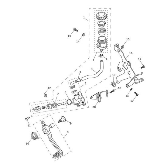 Bild von Brake Pedal Assembly