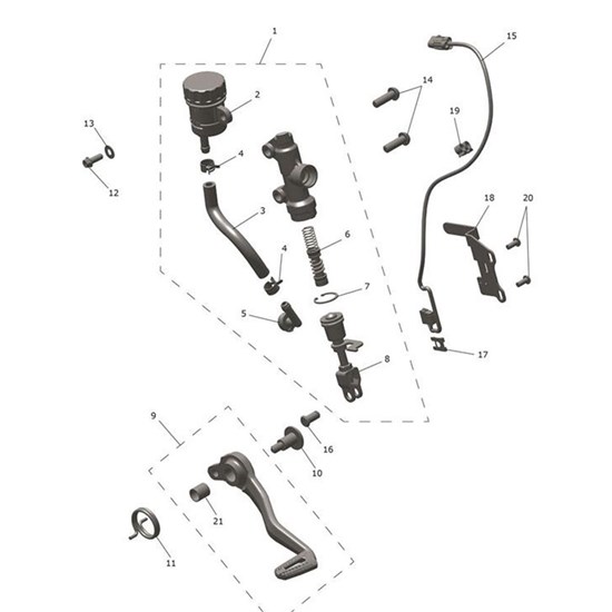 Bild von Brake Pedal Assembly