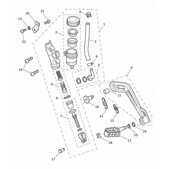 Bild von Brake Pedal Assembly